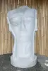 Product image 4 of the product “Mask Human 01 (inclined to the right) original by the artist - 150m height ”